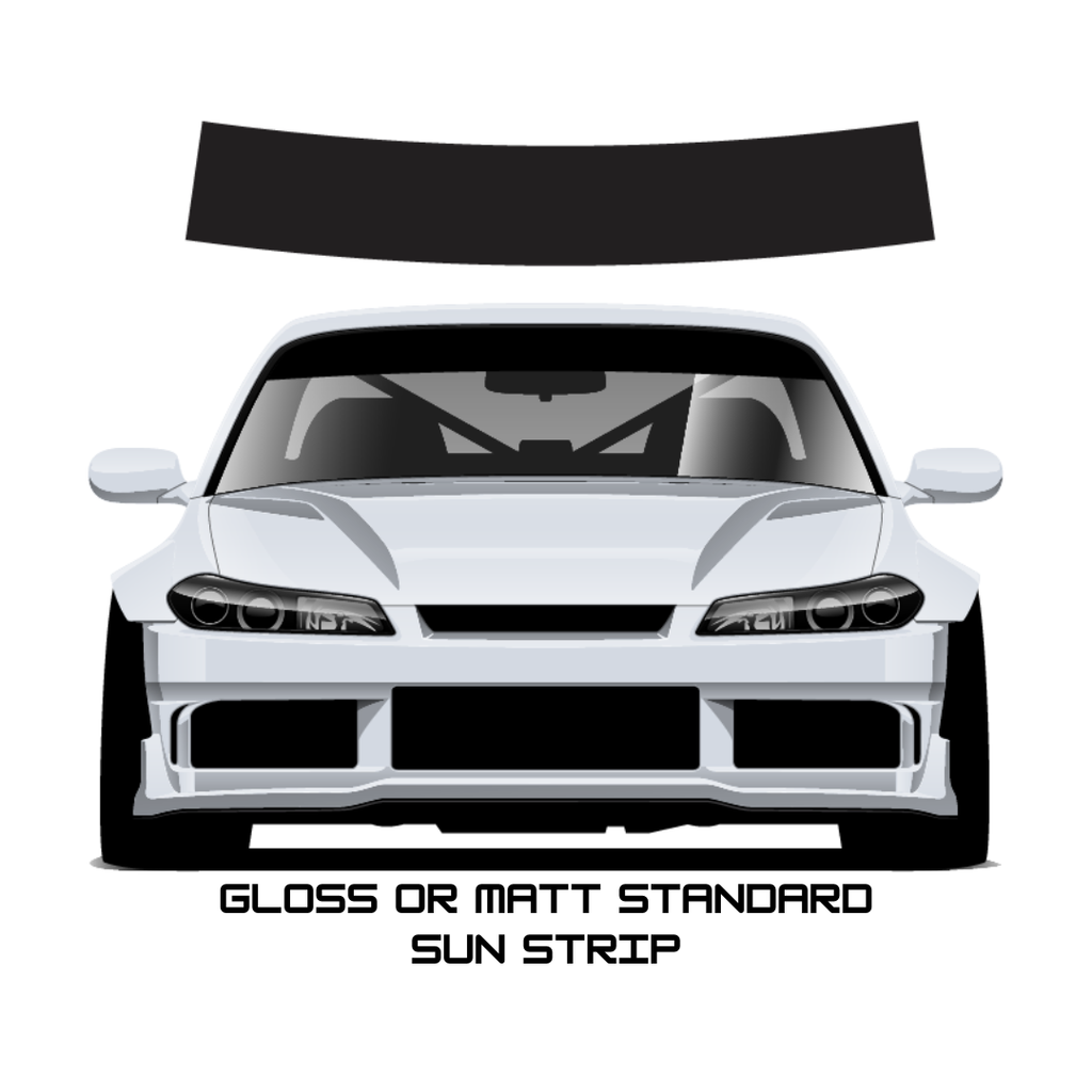 AMG Sun Strip 140cm x 25cm