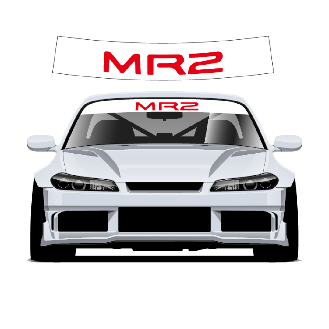 Toyota MR2 Sun Strip 140cm x 25cm