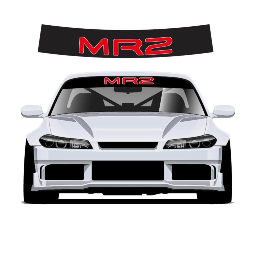 Bandeau pare-soleil Toyota MR2 140cm x 25cm