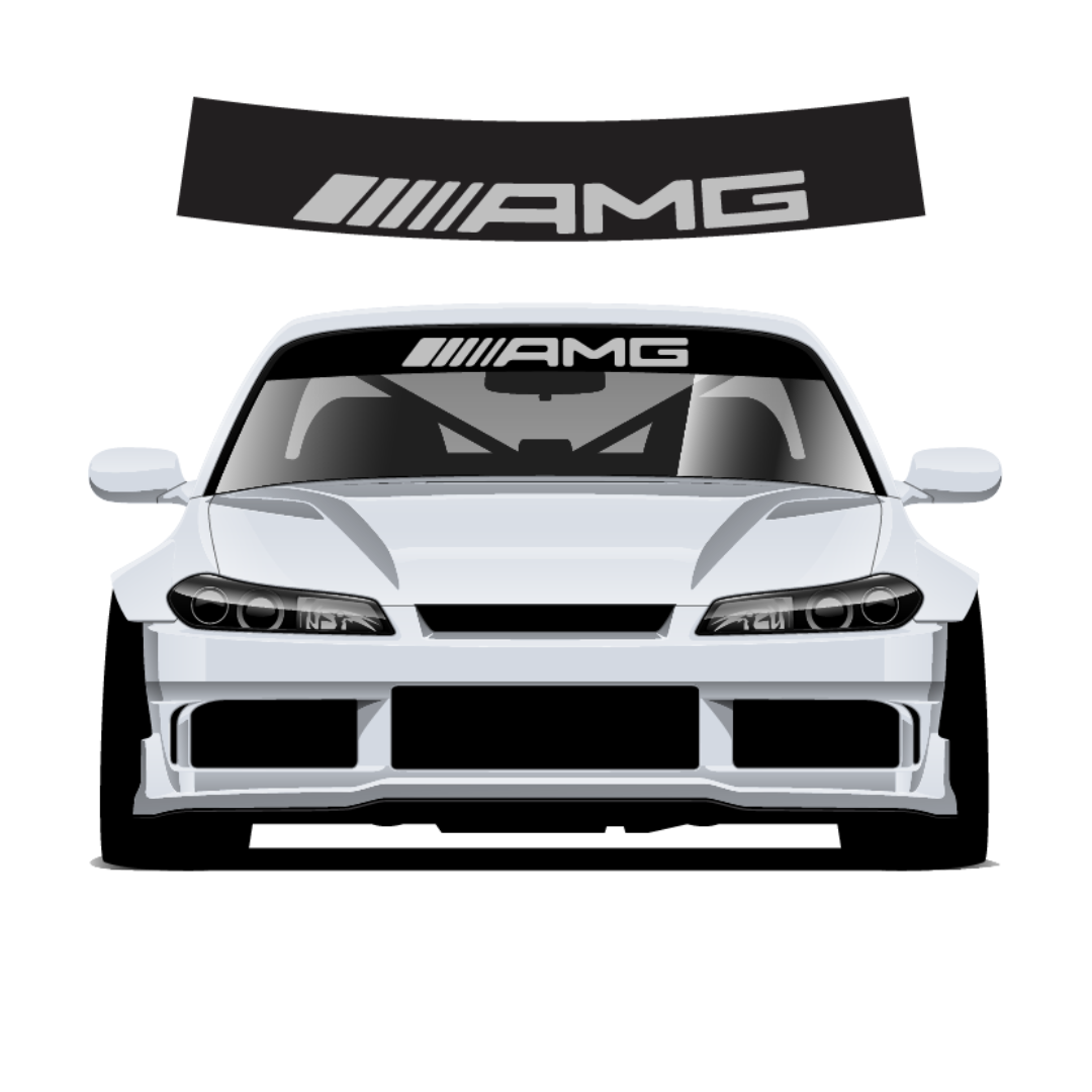 AMG Sun Strip 140cm x 25cm