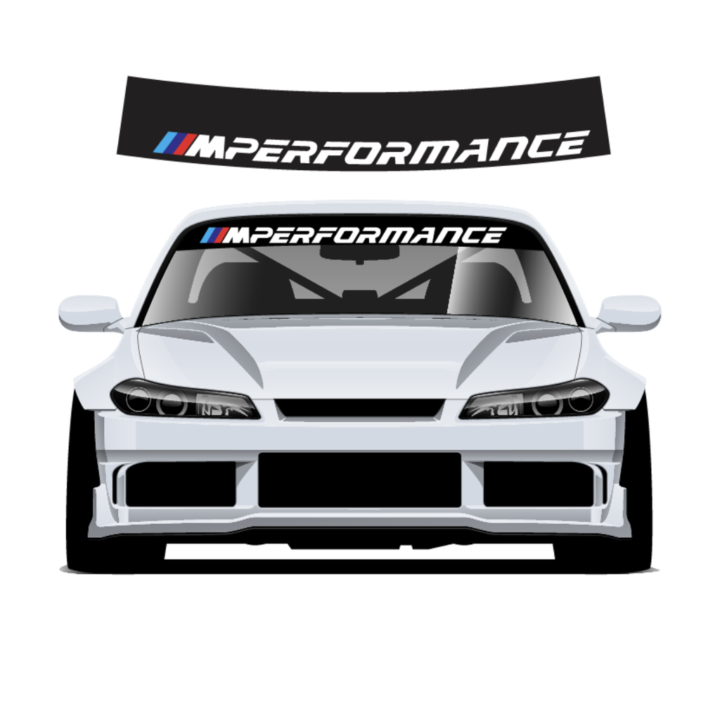Mperformance Sun Strip 140cm x 25cm