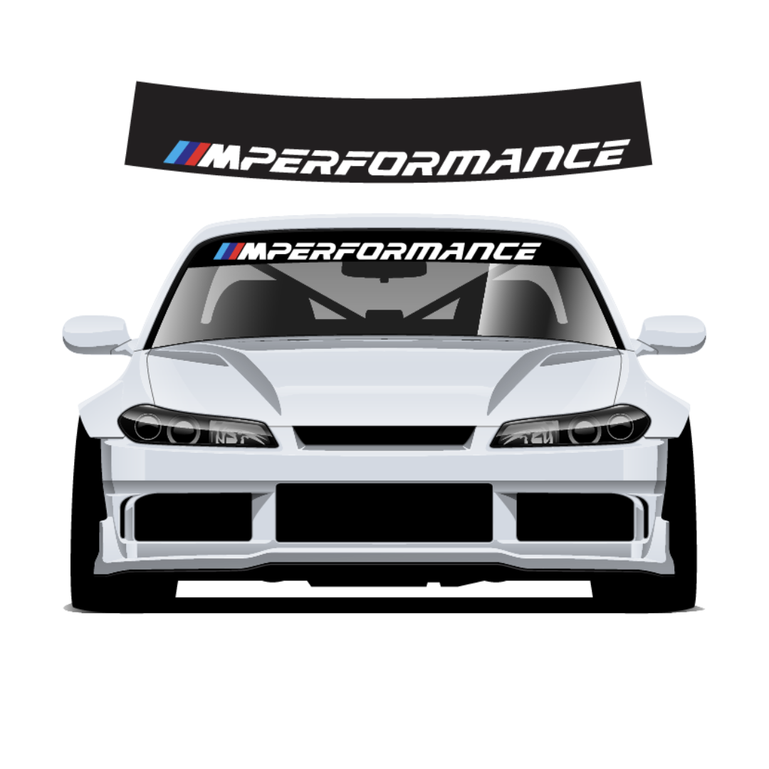 Mperformance Sun Strip 140cm x 25cm