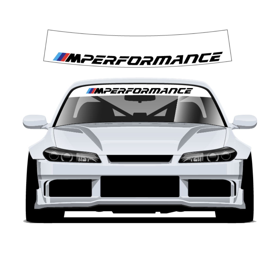 Mperformance Sun Strip 140cm x 25cm