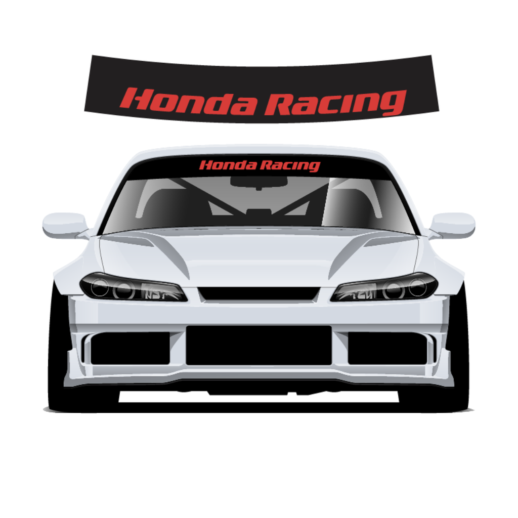 Honda Racing Sun Strip 140cm x 25cm