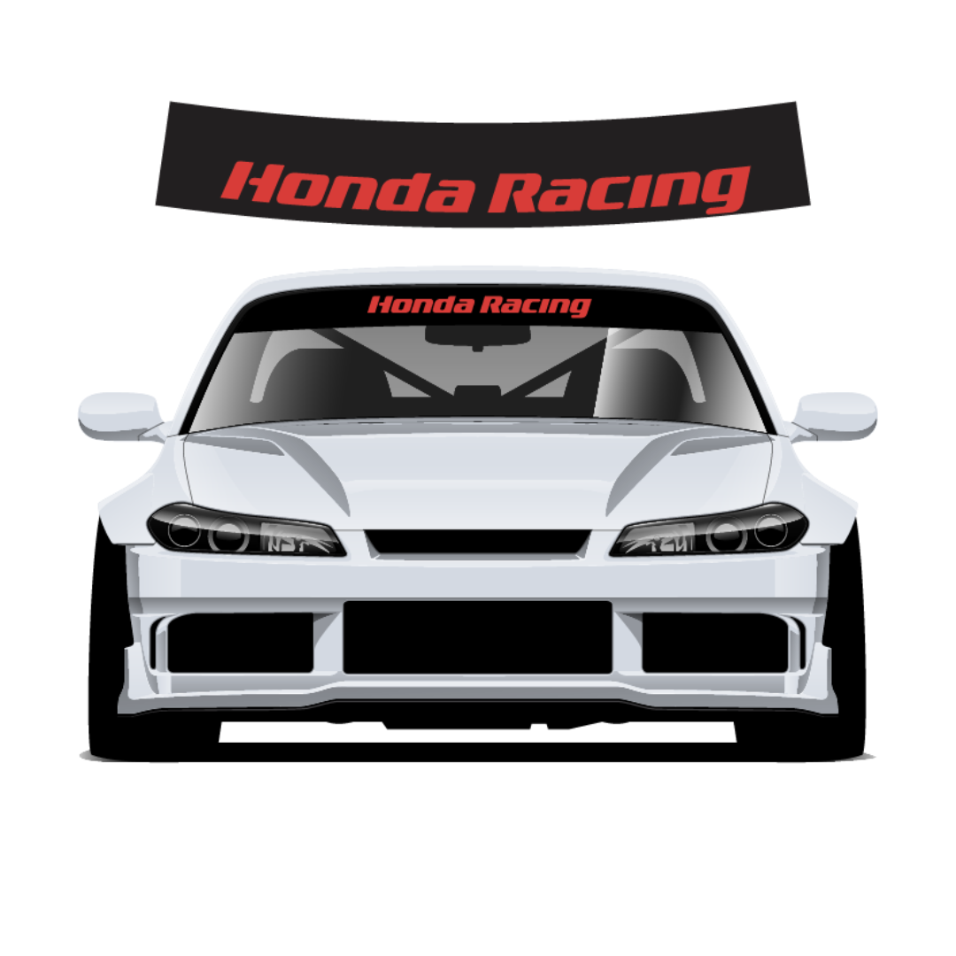 Honda Racing Sun Strip 140cm x 25cm
