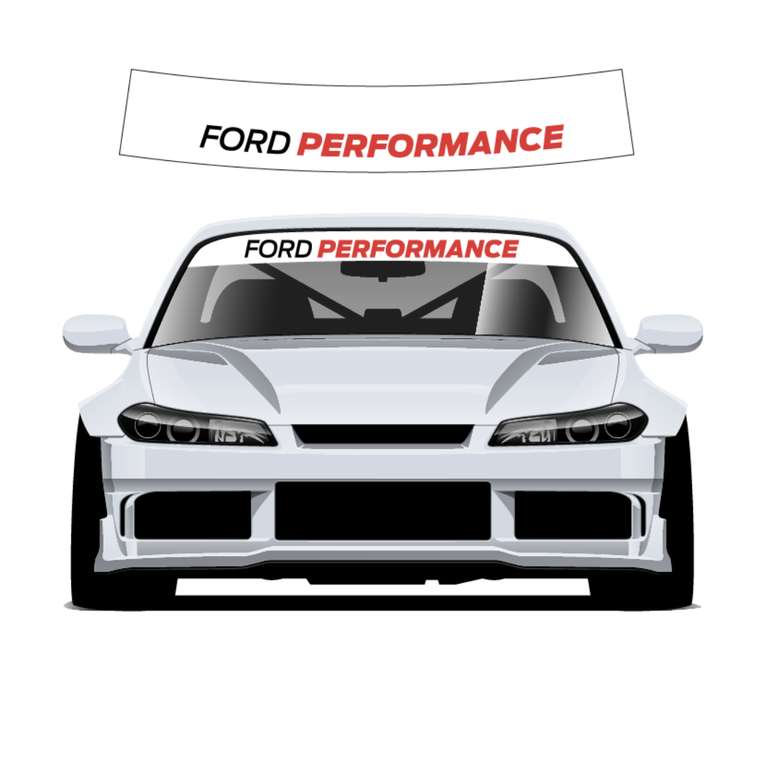 Ford Performance Sun Strip 140cm x 25cm