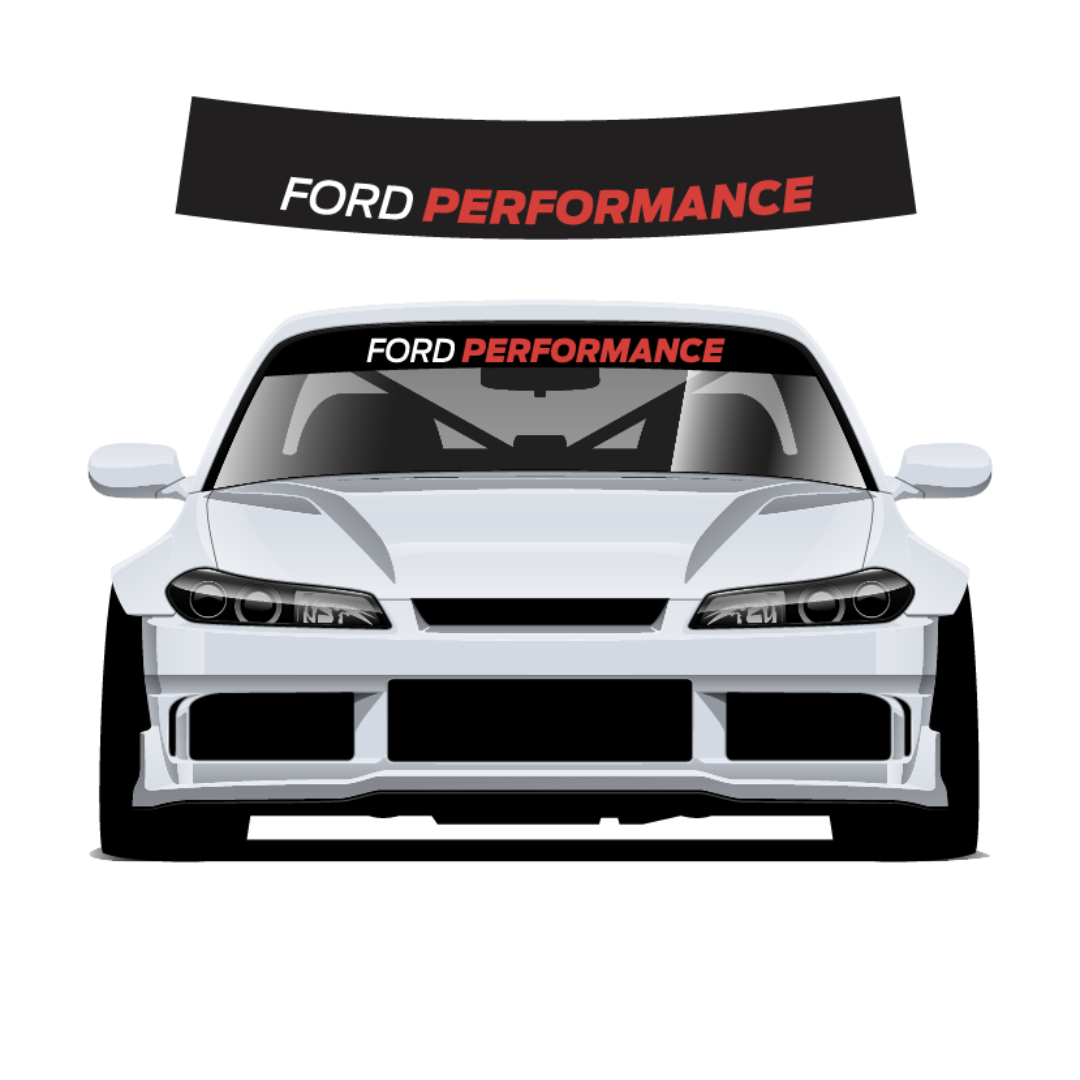 Ford Performance Sun Strip 140cm x 25cm
