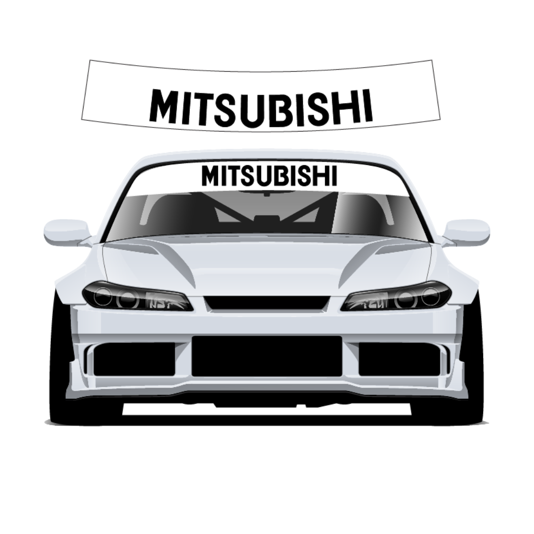 Mitsubishi Sun Strip 140cm x 25cm
