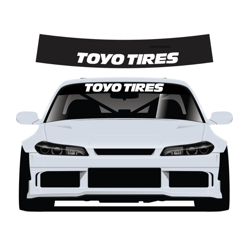 Toyo Tires Sun Strip 140cm x 25cm
