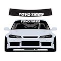Toyo Tires Sun Strip 140cm x 25cm