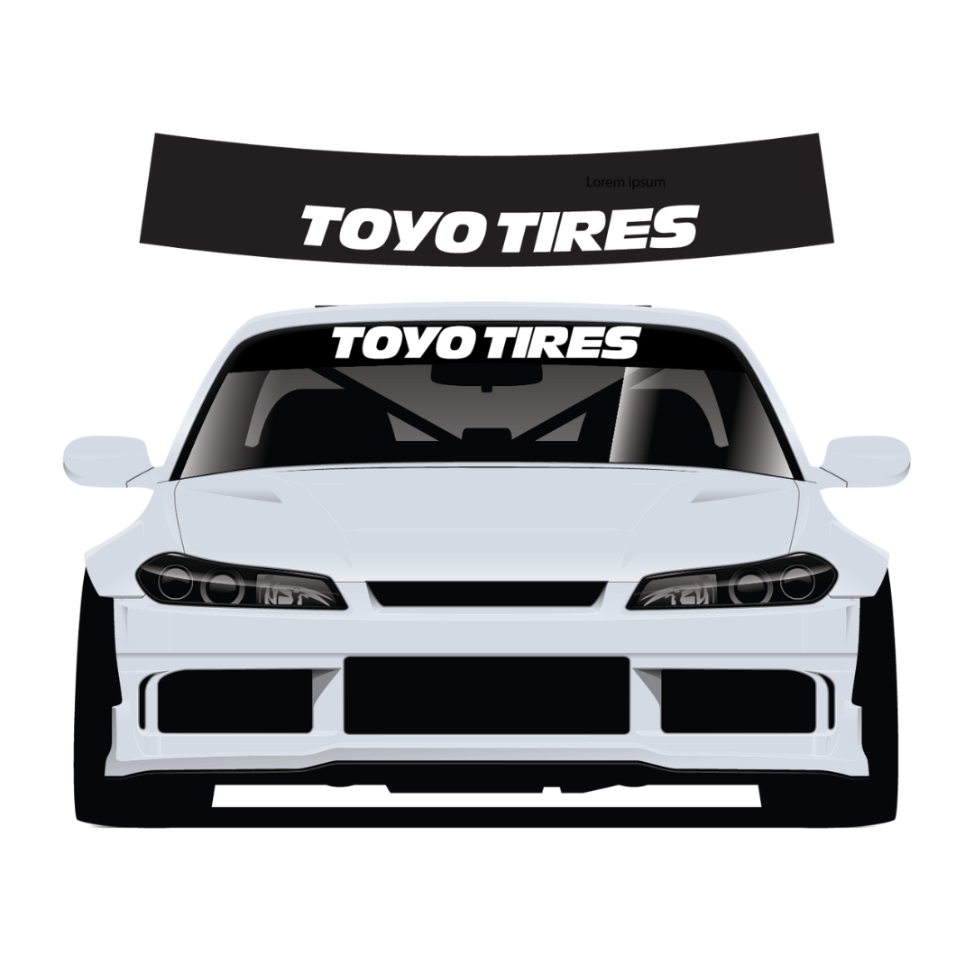 Toyo Tires Sun Strip 140cm x 25cm