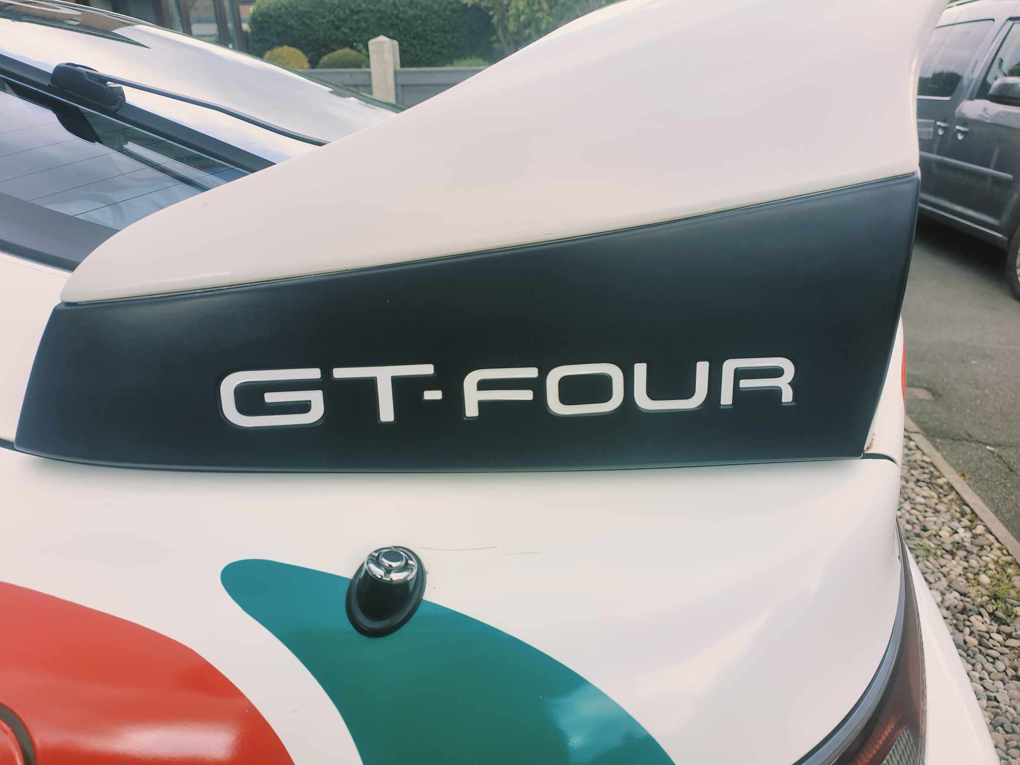 TOYOTA CELICA GT-FOUR ST205 GT4 RISER BLOCKS SPOILER INFILL STICKERS DECALS