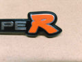 cache-badge type R x2 pour rafraîchir le rouge défraîchi