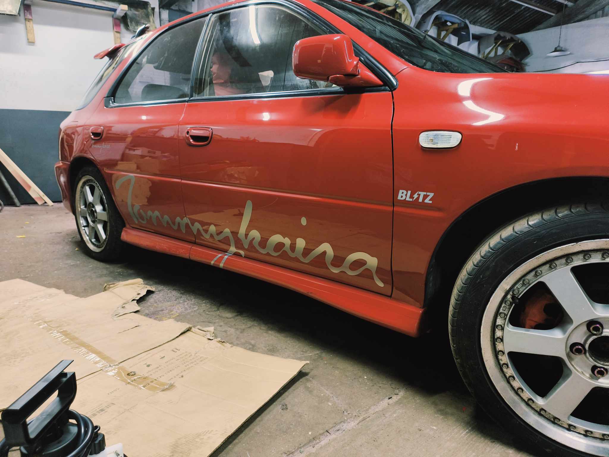 tommy kaira decals 165cm