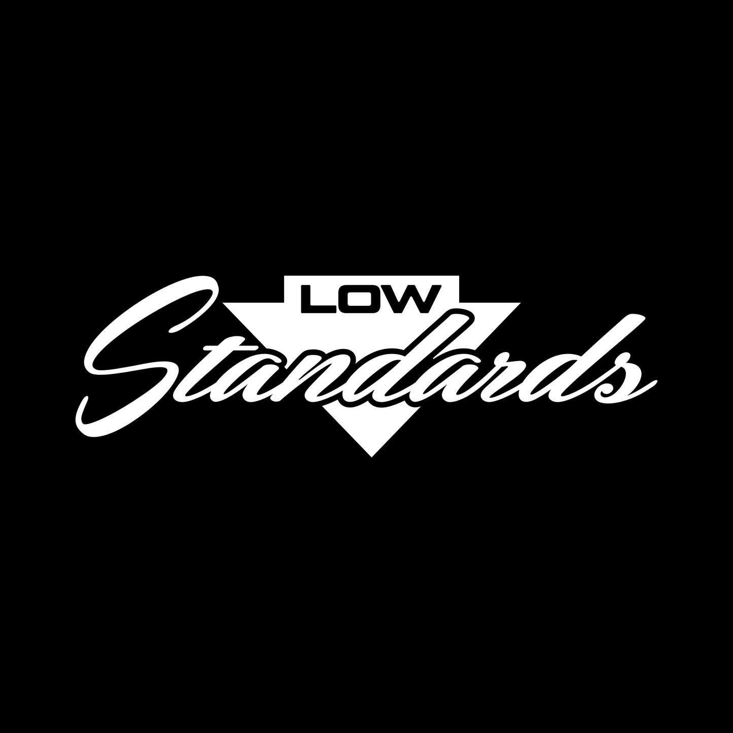 Low Standards Custom Vinyl Sunstrip – Universal Fit 140cm 150cm 160cm