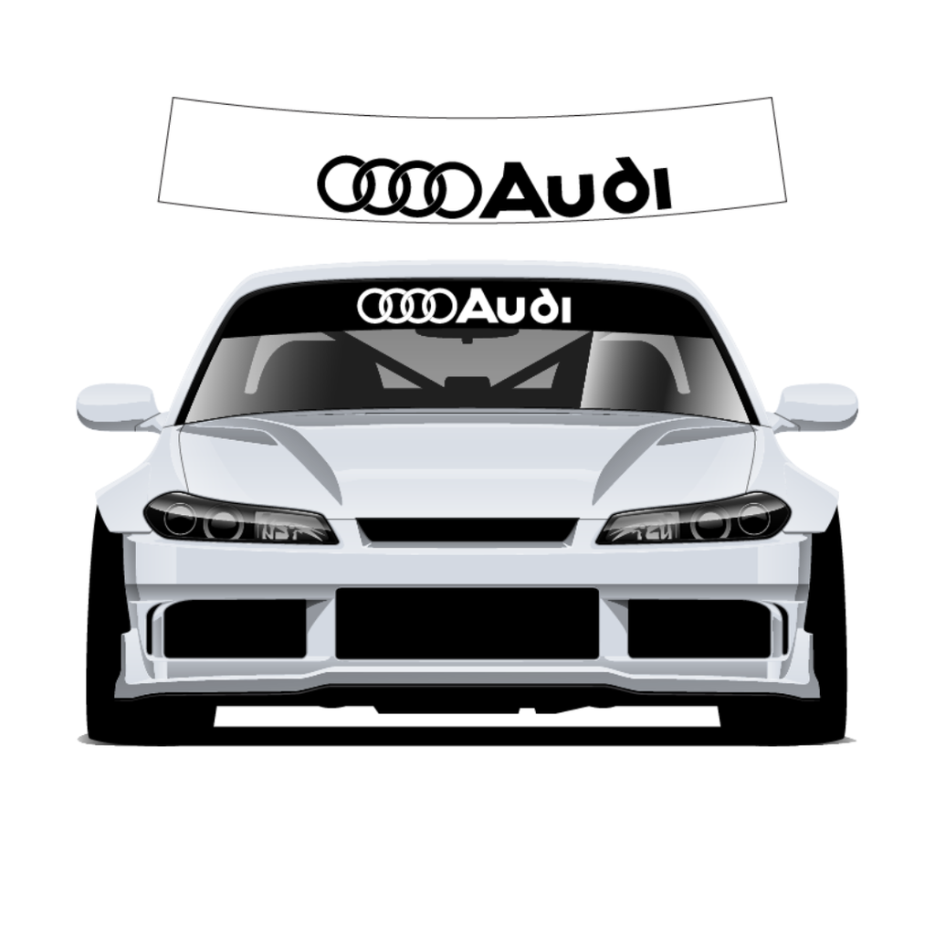 Audi Sunstrip – 140cm × 25cm