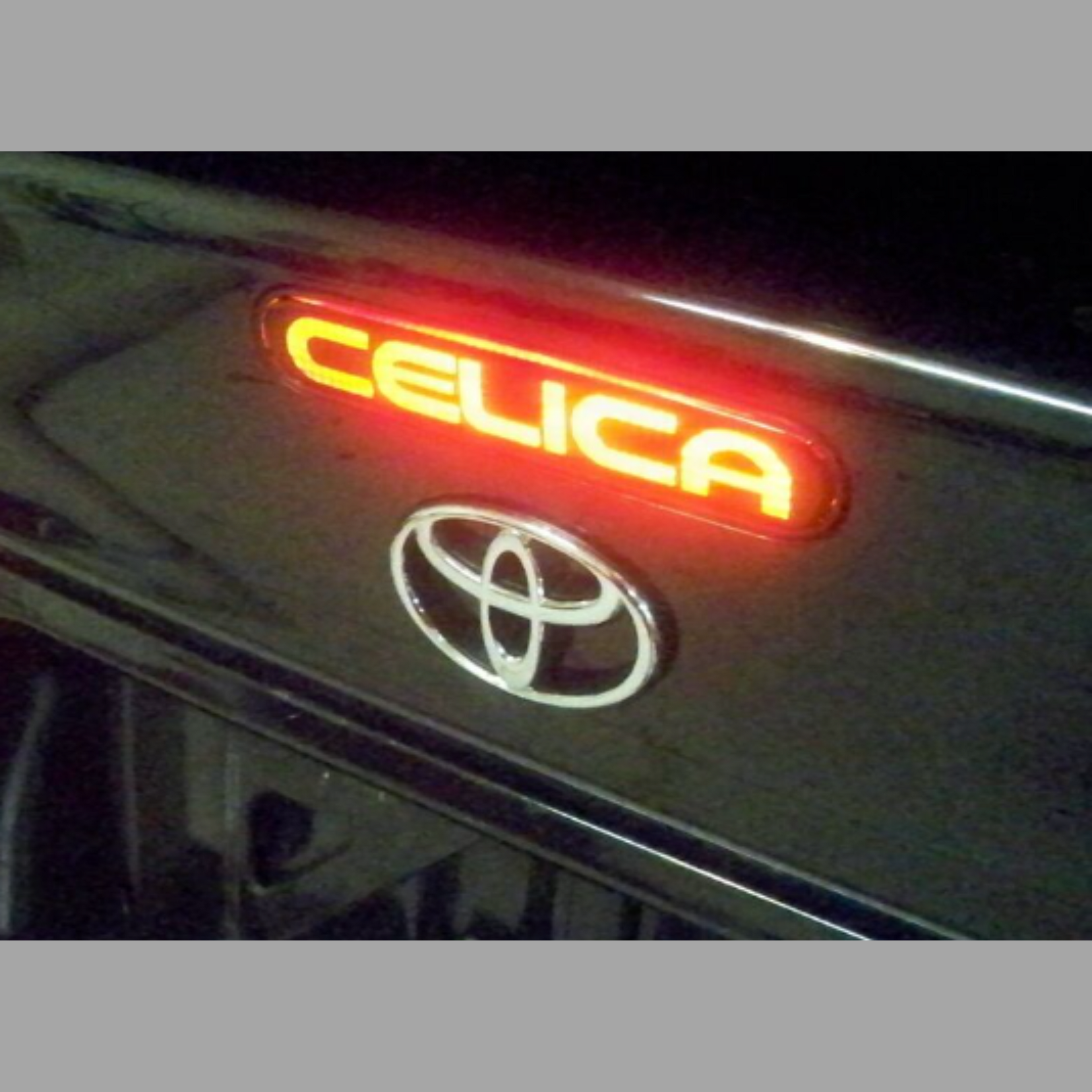 brake / taillight covers celica gt4