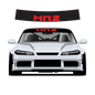 MR2 v3 Custom Vinyl Sunstrip – Universal Fit 140cm 150cm 160cm