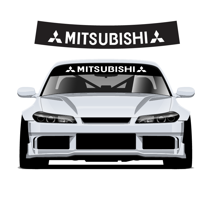 Premium Wrap Sunstrip Mitsubishi