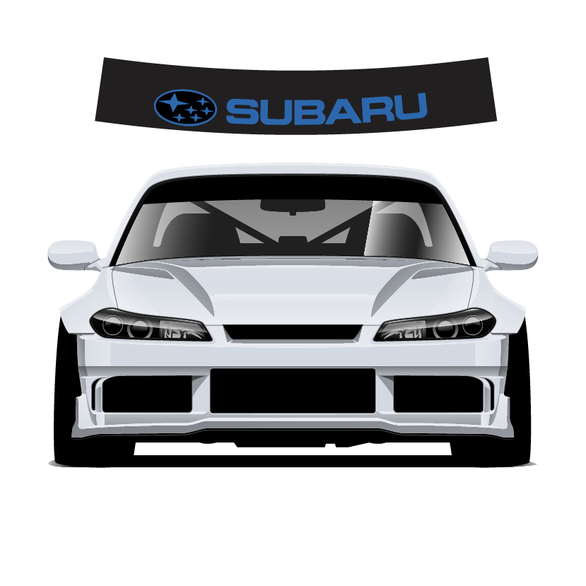 Premium Wrap Sunstrip Subaru