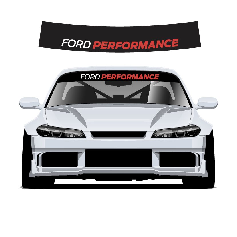 Premium Wrap Sunstrip Ford Performance
