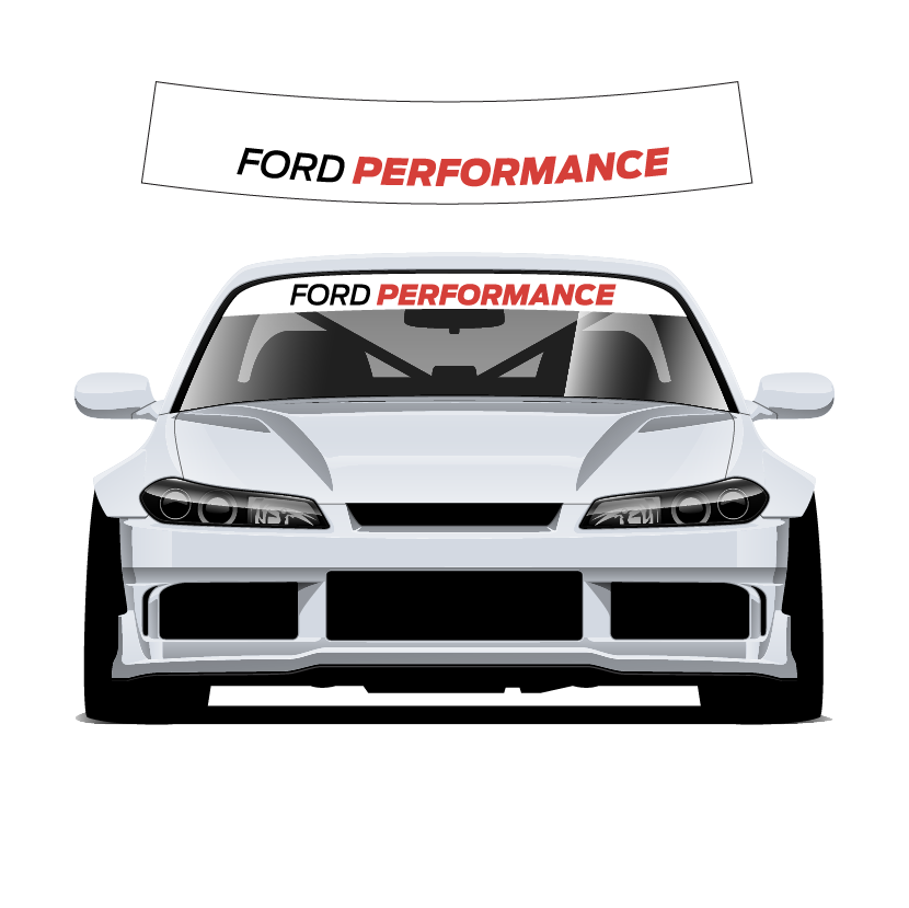 Premium Wrap Sunstrip Ford Performance