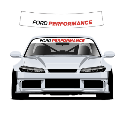 Premium Wrap Sunstrip Ford Performance