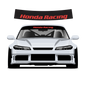 Honda Racing Custom Vinyl Sunstrip – Universal Fit 140cm 150cm 160cm