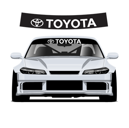 Toyota Celica Custom Vinyl Sunstrip – 130x25cm specifically designed for models st185 st202 st205