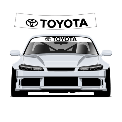 Toyota Celica Custom Vinyl Sunstrip – 130x25cm specifically designed for models st185 st202 st205