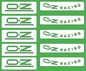 OZ Chrono wheel decals set of 5 high quality 10yr exterior vinyl