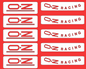 OZ Chrono wheel decals set of 5 high quality 10yr exterior vinyl